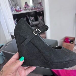 Torrid Black Heeled Boots